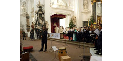 Aussendung der Sternsinger im Hohen Dom zu Fulda (Foto: Karl-Franz Thiede)